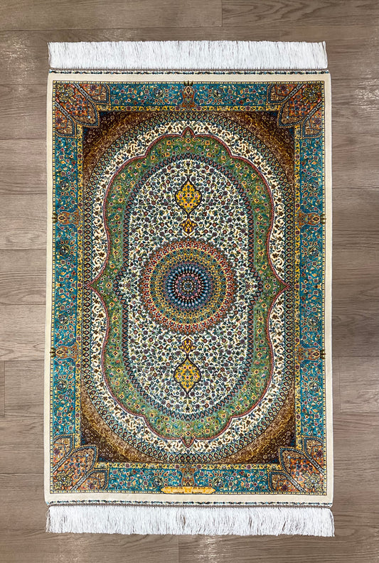 ペルシャンシルク 120cm x 80cm PS11898