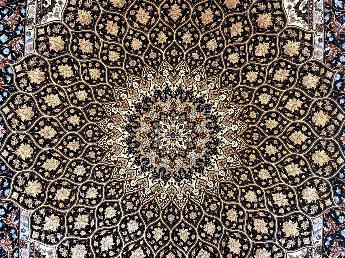 【千葉店】 イスファハン ダバリ工房 250cm x 205cm PS5218