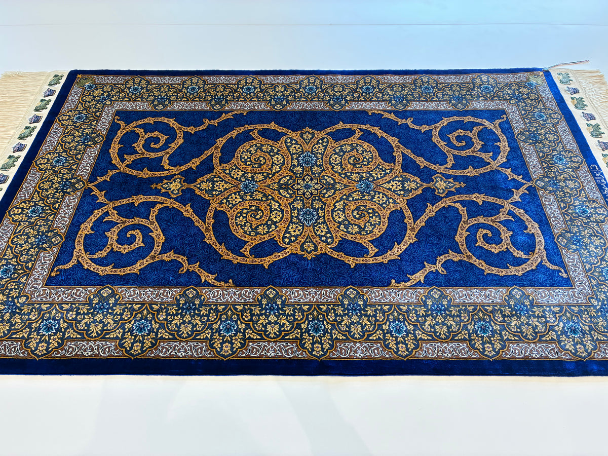 【千葉店】クム ジェッディ工房 125cm x 80cm PS12261