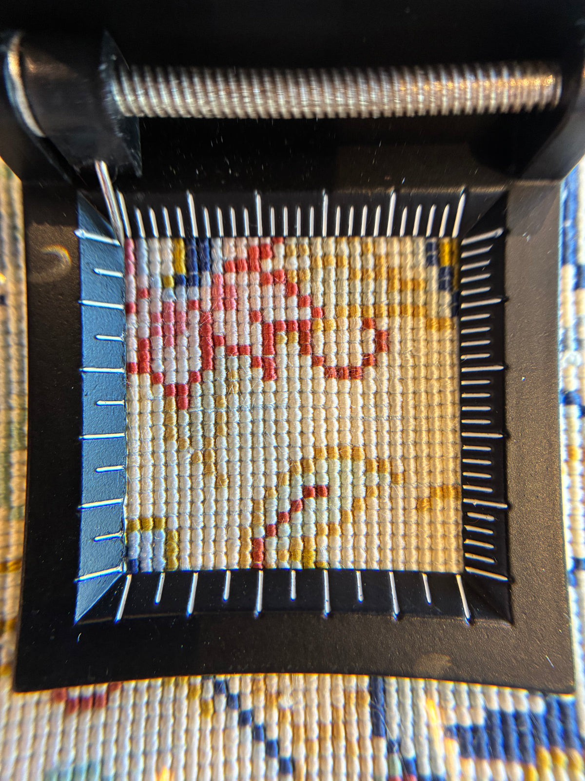 【千葉店】カシャーンシルク アルシャディ工房 92cm x 60cm NT11325