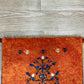 【福岡店】ギャッベ 43cm x 40cm Z2662