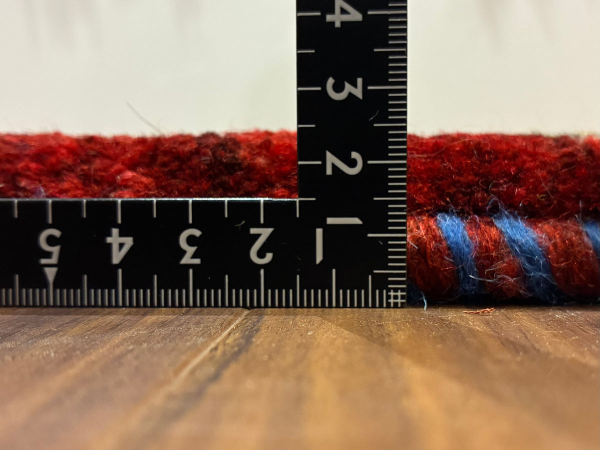 【千葉店】ギャッベ 45cm x 37cm Z3380