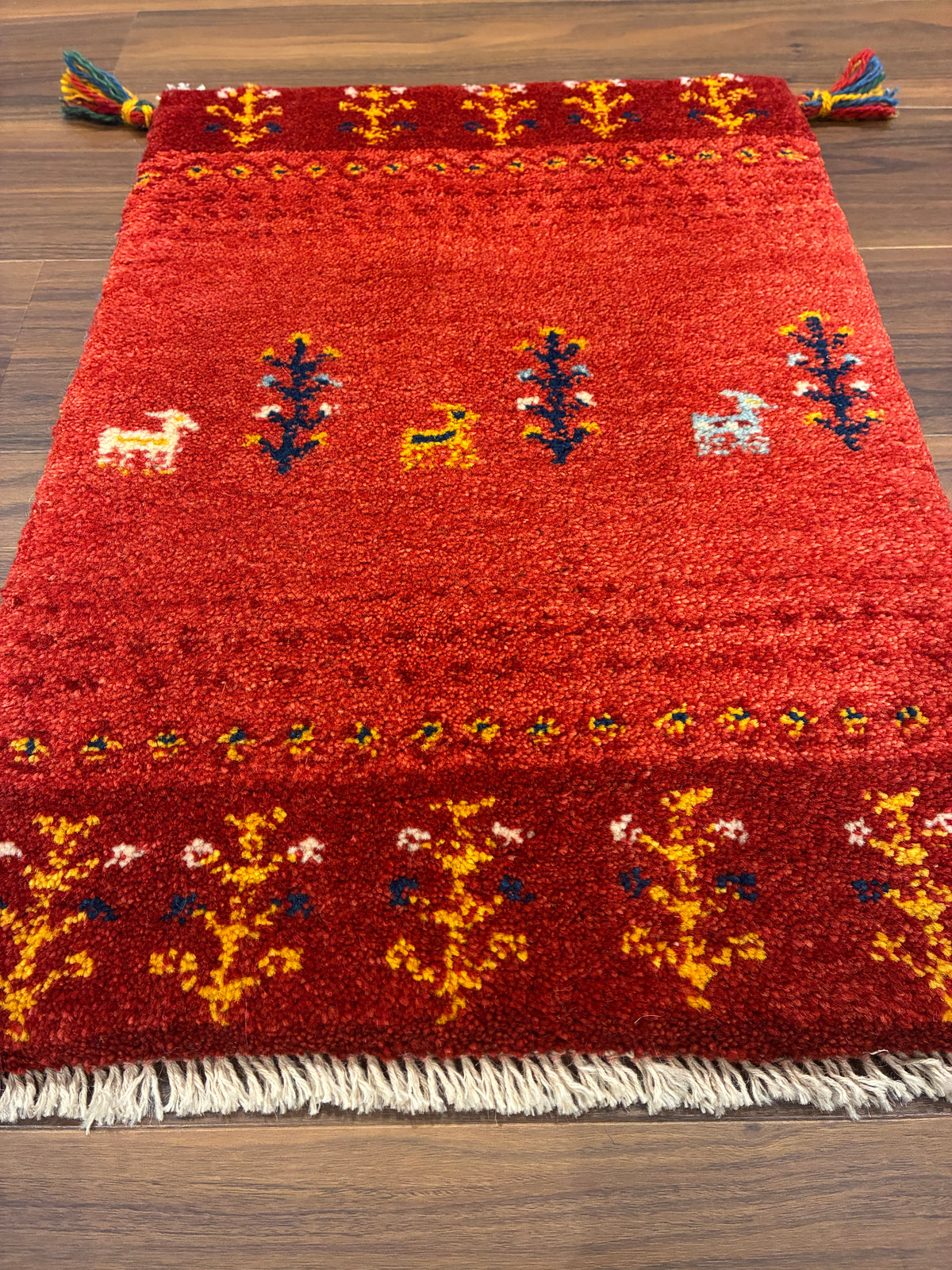 【千葉店】ギャッベ 59cm x 42cm NN19024