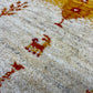 【オンライン限定】ギャッベ 87cm x 62cm (楕円形) RJ12349