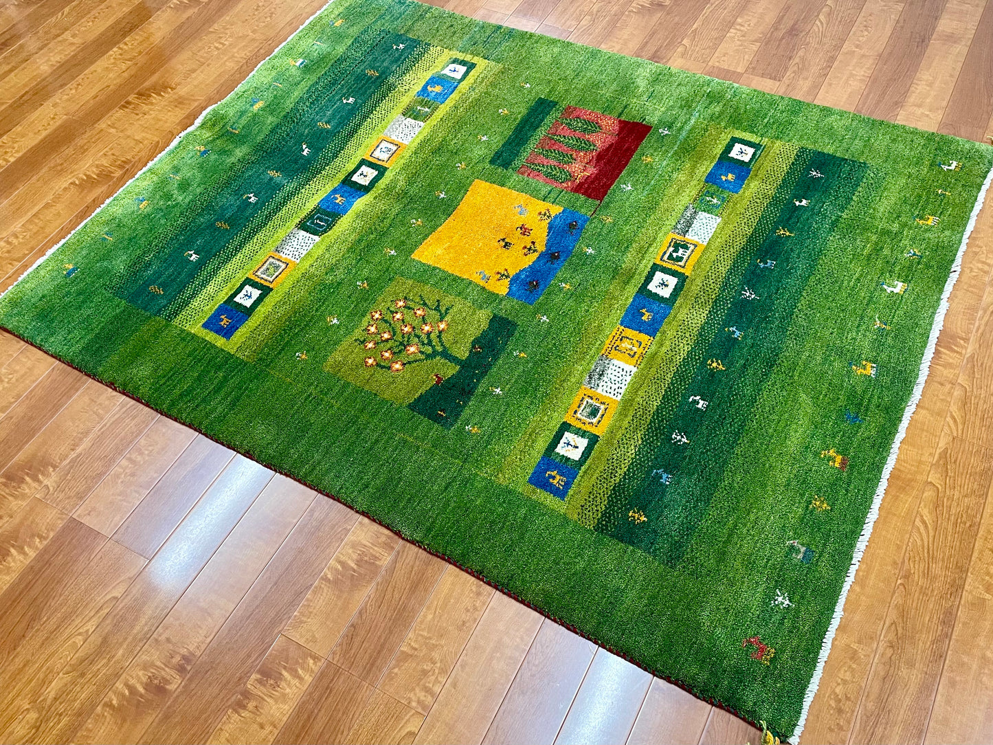 【オンライン限定】ギャッベ 190cm x 153cm RJ7562
