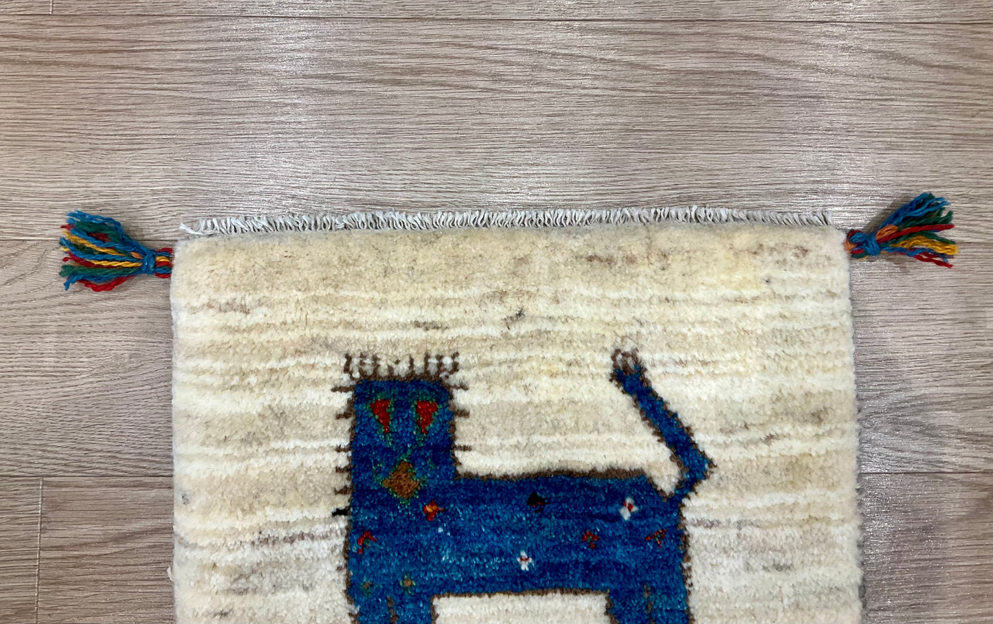 ギャッベ 44cm x 40cm Z1311