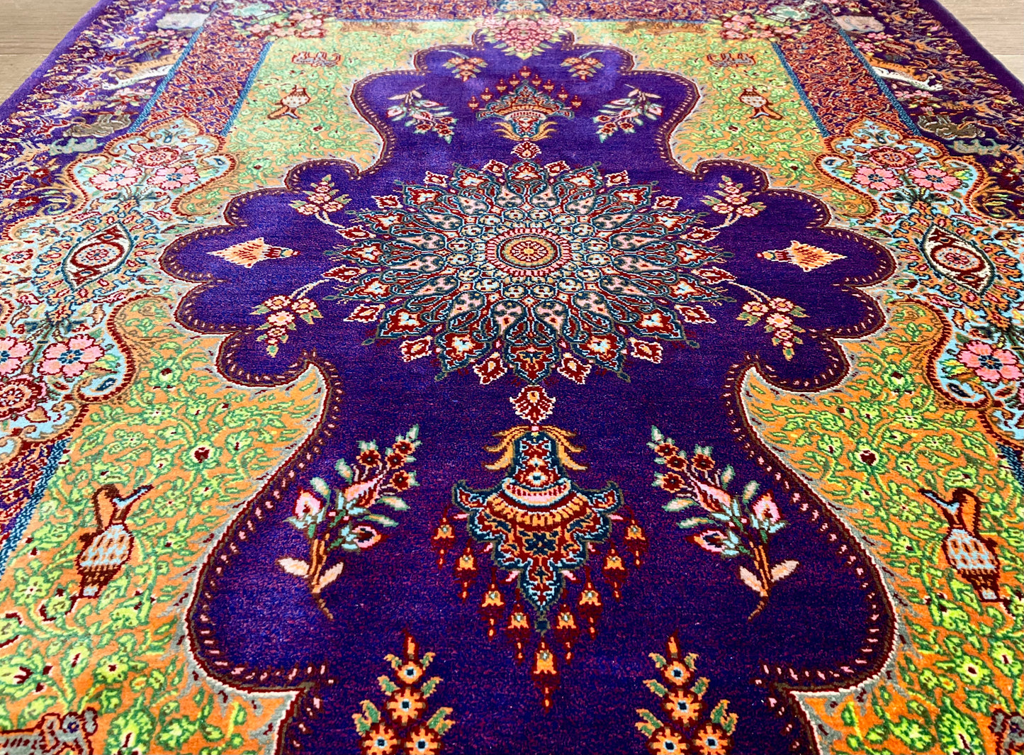クム ジャムシーディ工房 88cm x 60cm NT8874