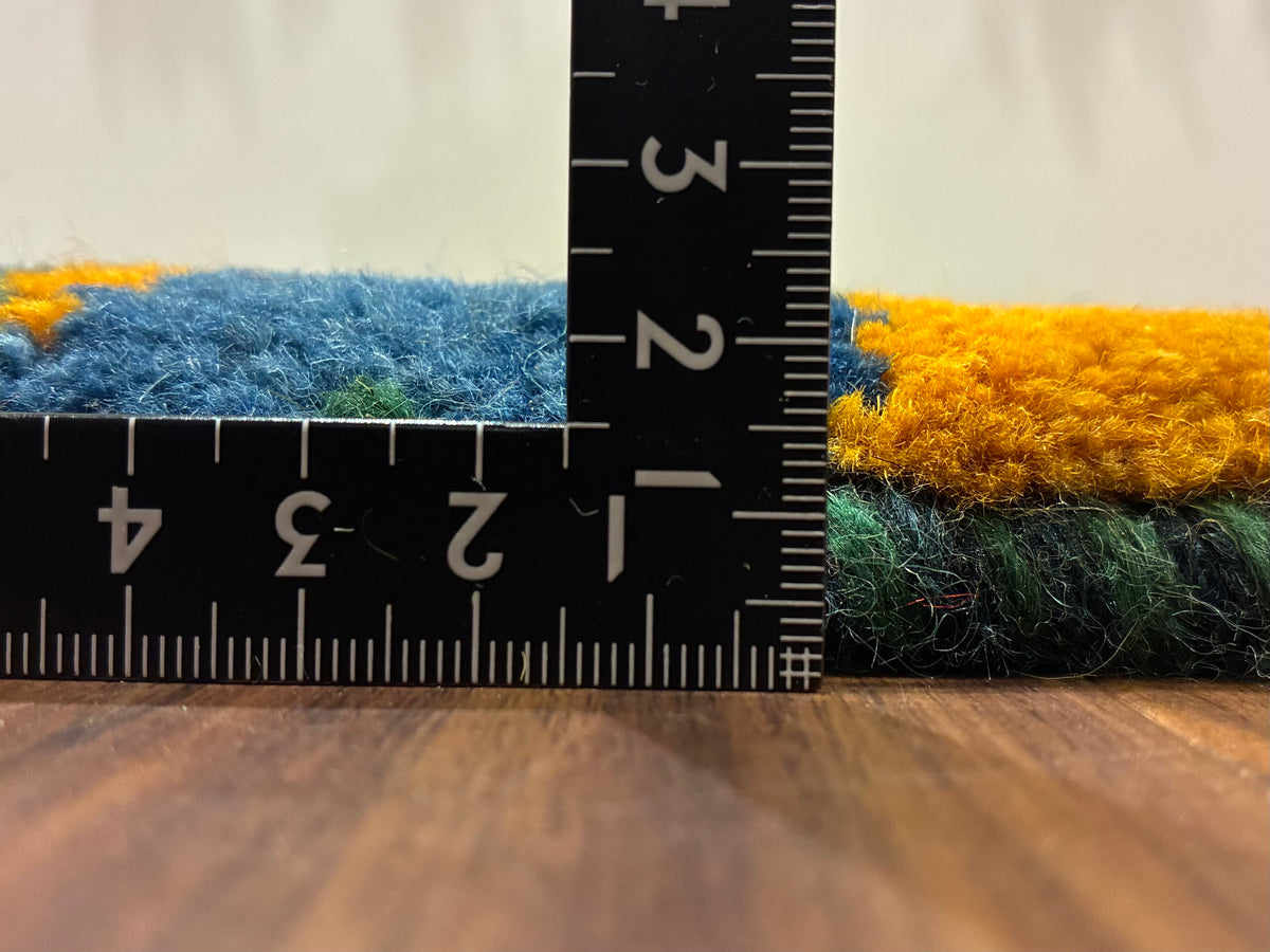 【千葉店】ギャッベ 42cm x 38cm Z3000