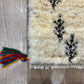 ギャッベ 41cm x 39cm T2008