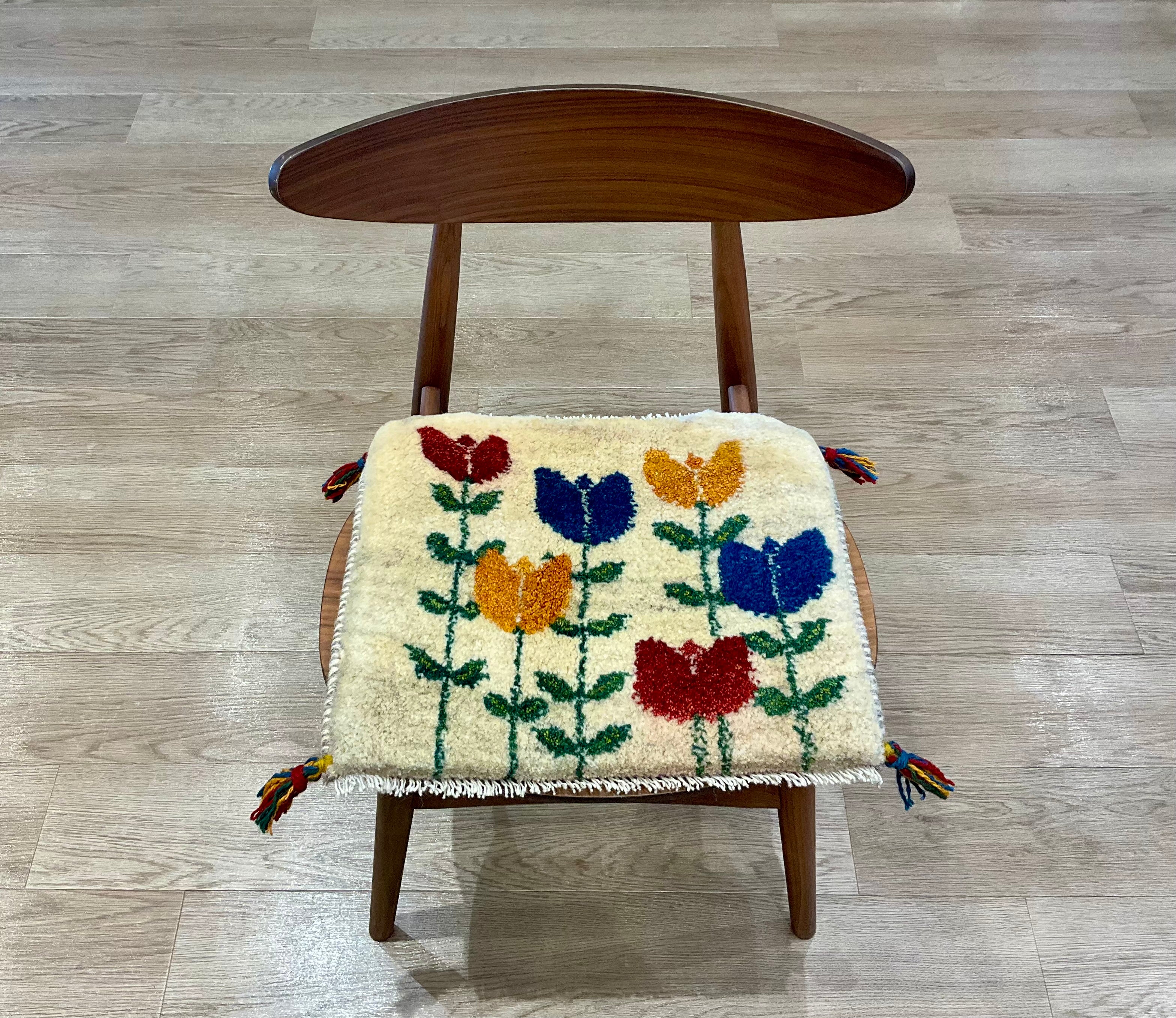 92x169cmパキスタン手織りじゅうたん(859)ギャッベ・ペルシャ ギャッベ