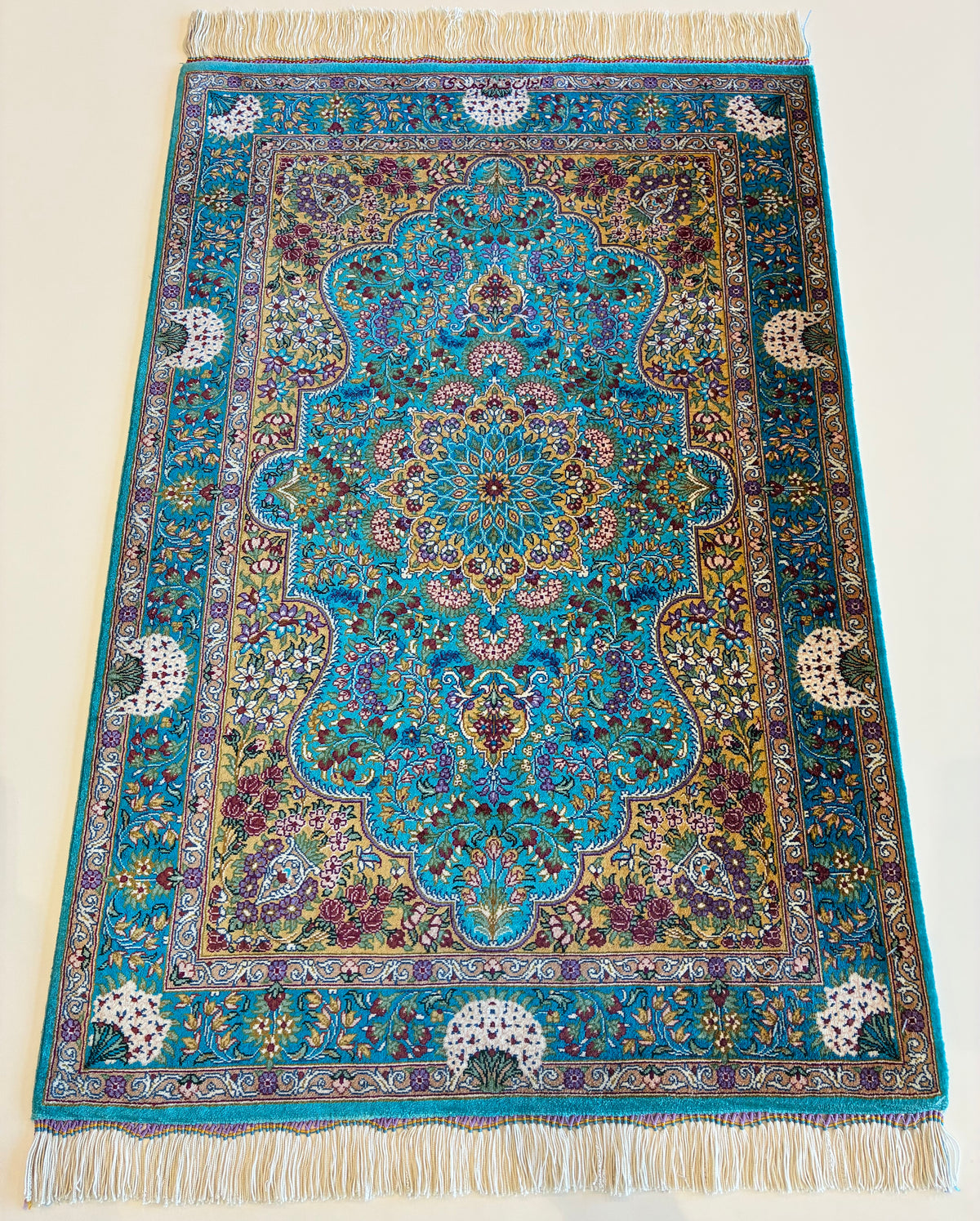 【千葉店】クム アフマディ工房 90cm x 62cm PS11946