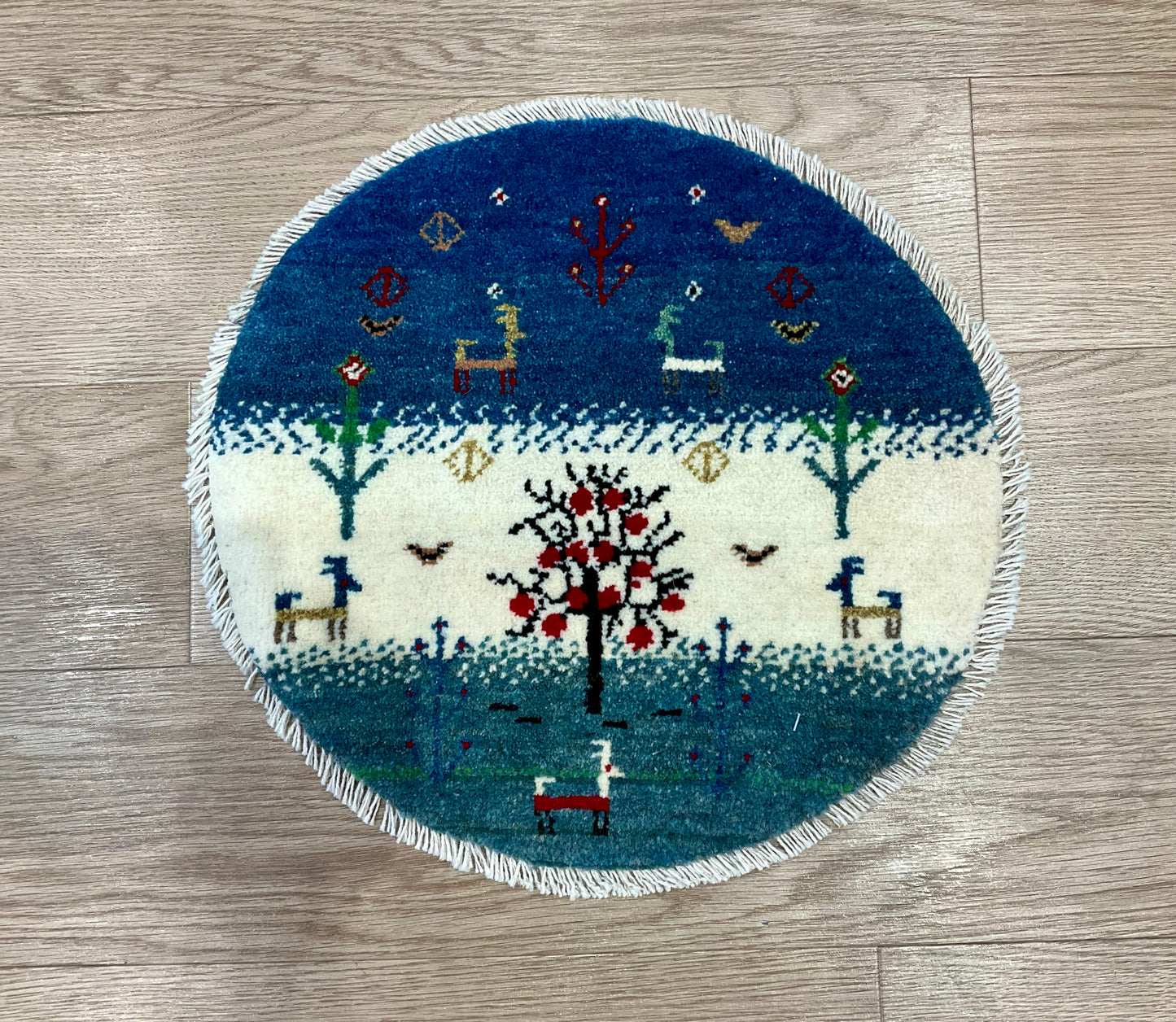 ギャッベ アマレバフト 42cm x 40cm T8752