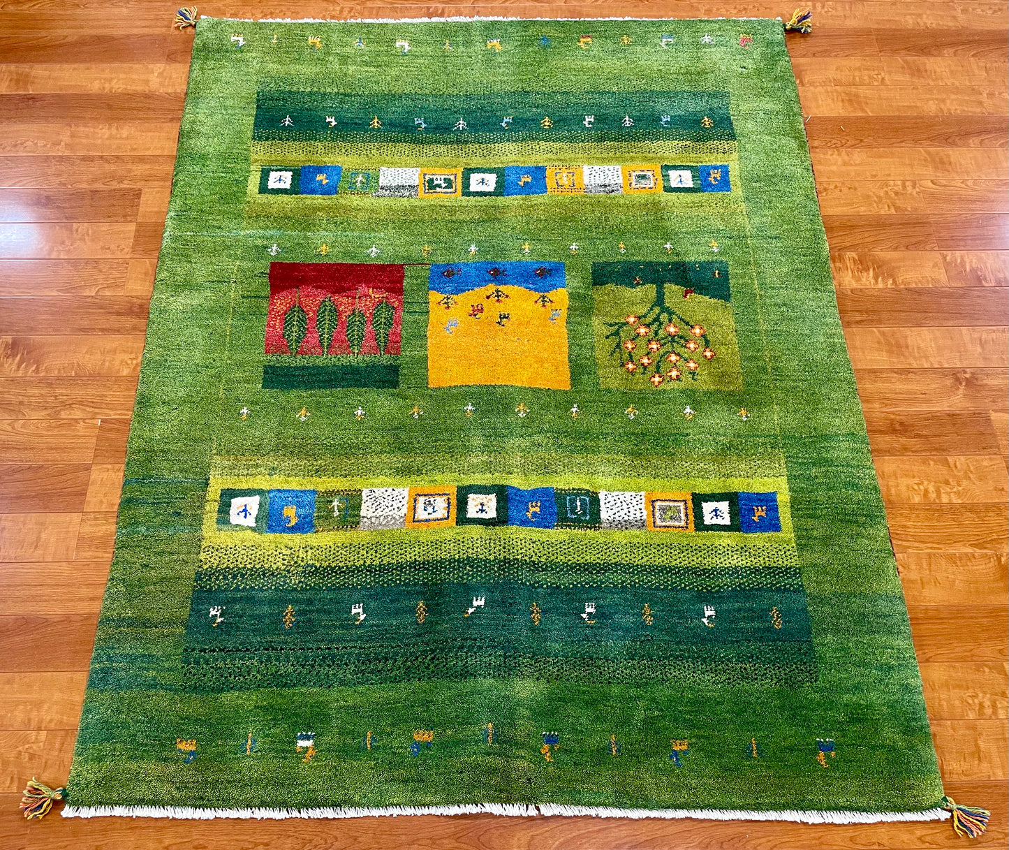【オンライン限定】ギャッベ 190cm x 153cm RJ7562