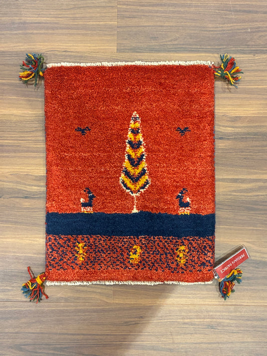 【千葉店】ギャッベ 51cm x 41cm NN20502