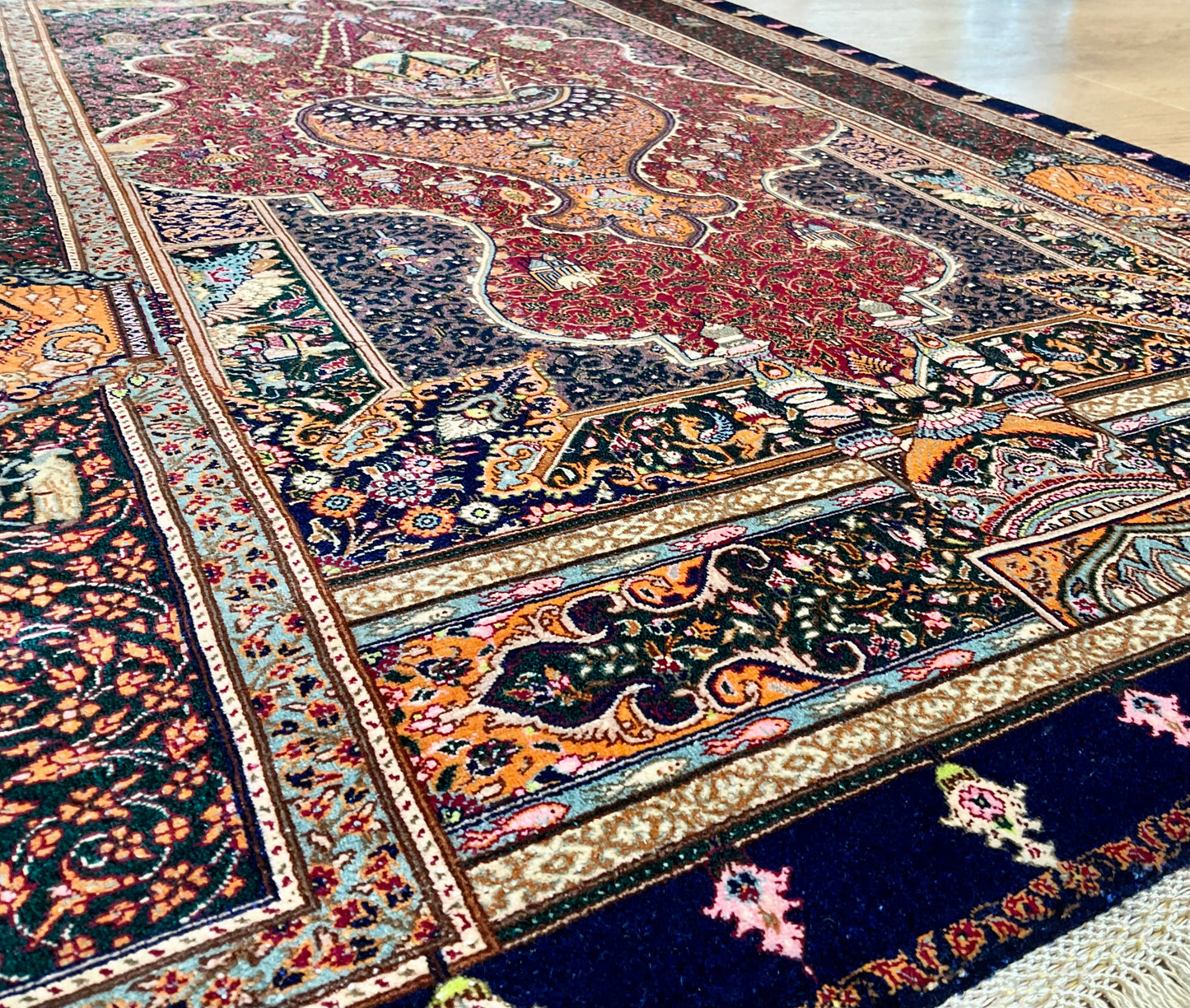 クム ジャムシーディ工房 120cm x 78cm JM3