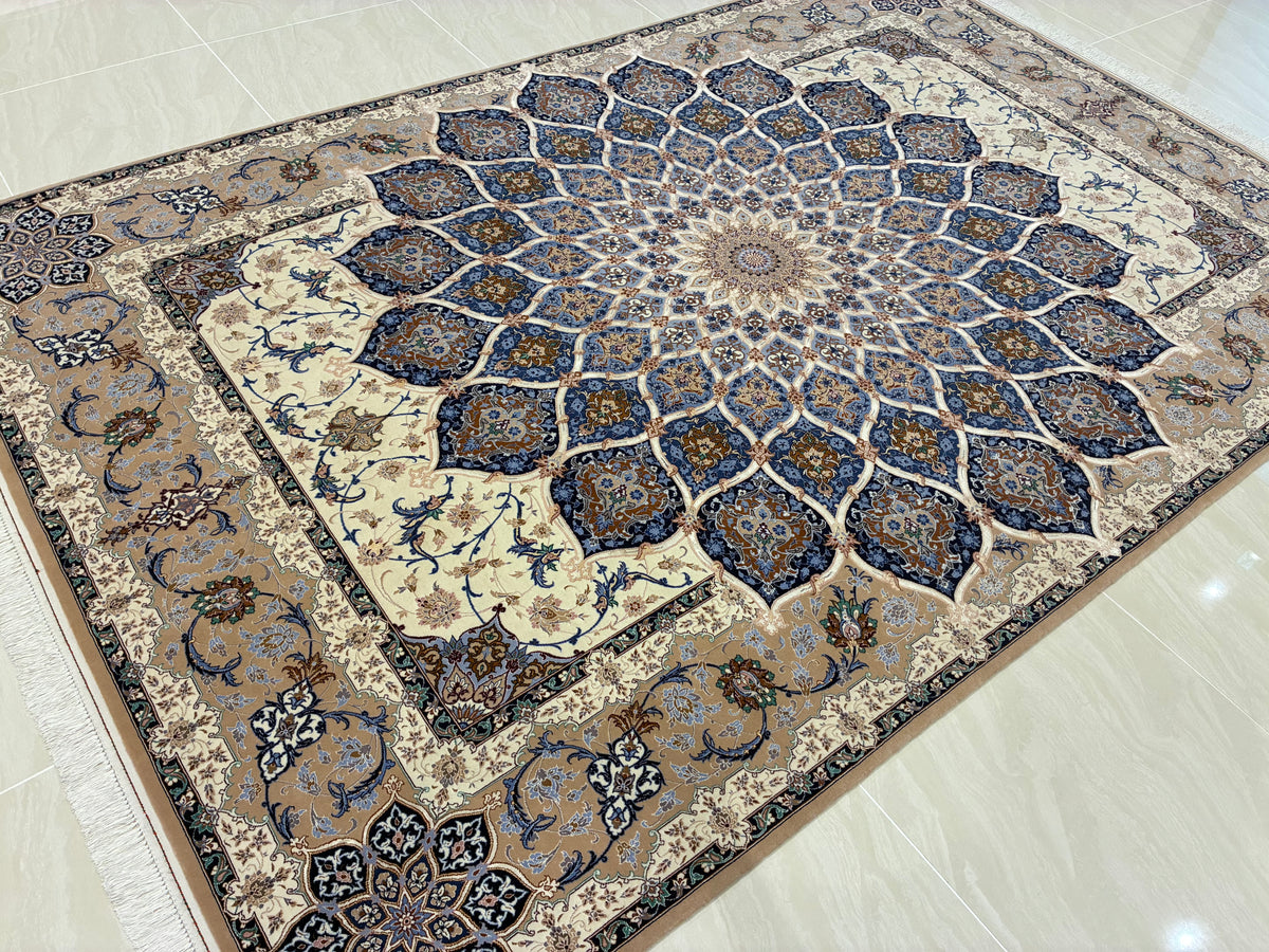 【千葉店】イスファハン ダバリ工房 305cm x 202cm PS12452