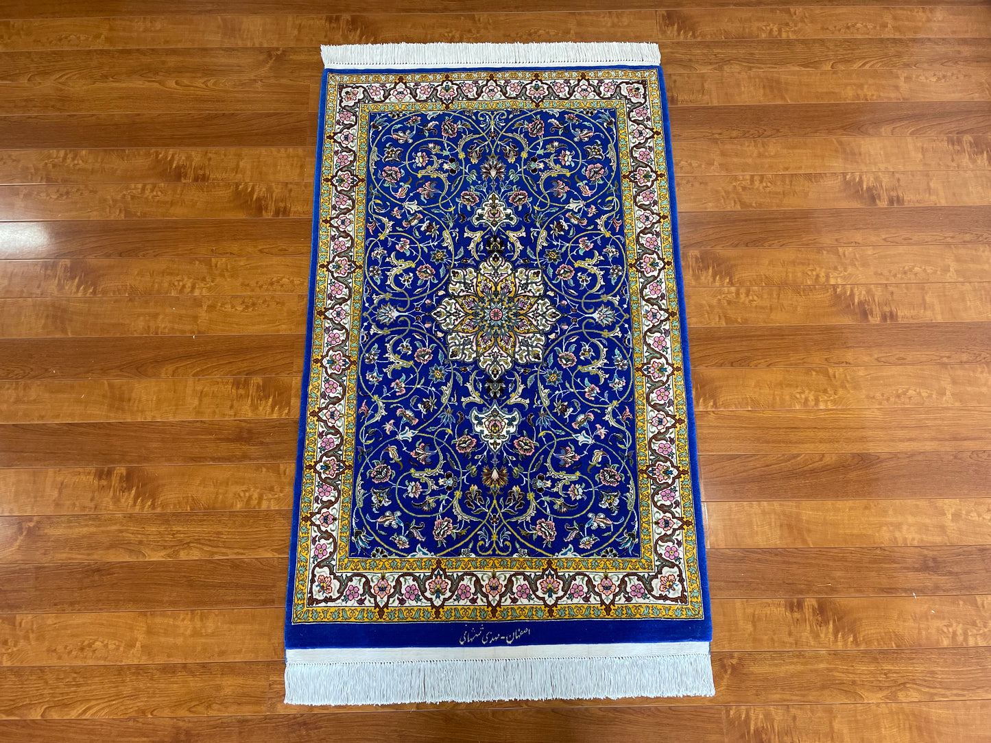 【オンライン限定】イスファハン シャッシャハーニ工房 143cm x 90cm A22610