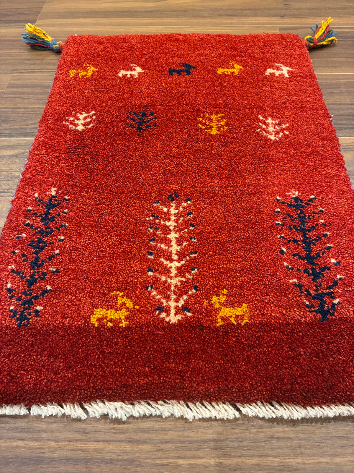 【千葉店】ギャッベ 58cm x 41cm NN20474
