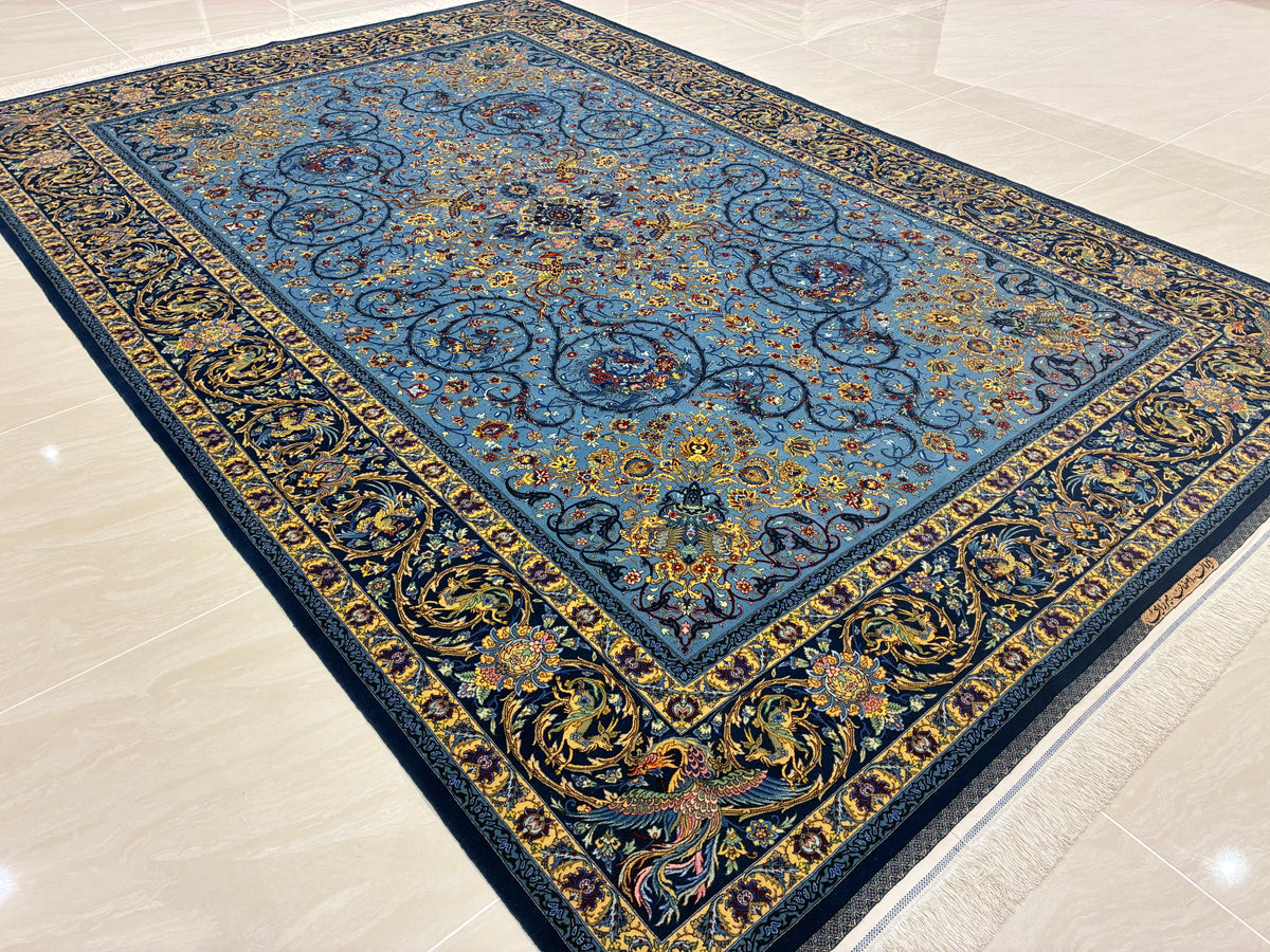 【千葉店】 イスファハン ミュザイ工房 308cm x 208cm PS13384