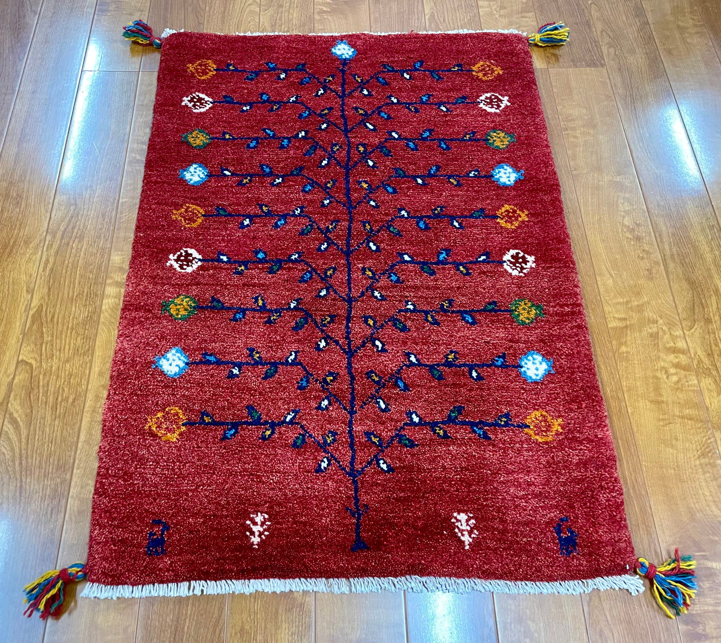 【オンライン限定】ギャッベ 90cm x 65cm RJ12081