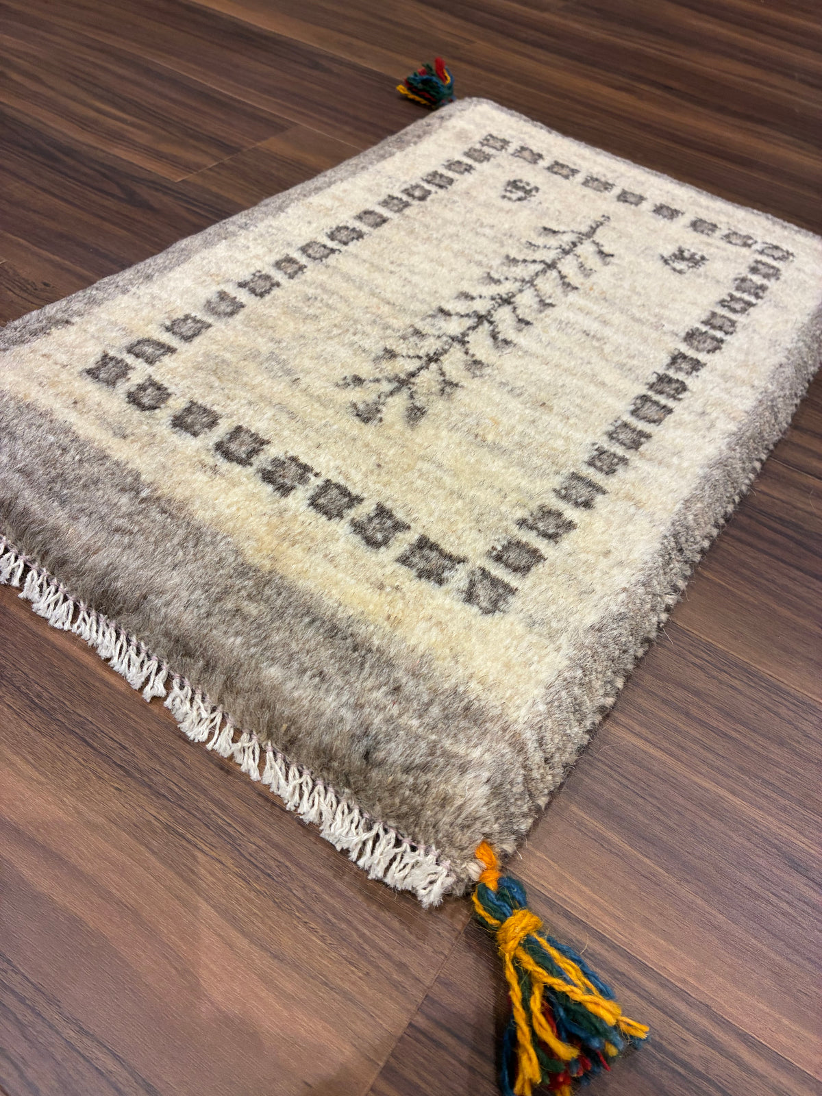 【千葉店】ギャッベ 58cm x 38cm NN20293