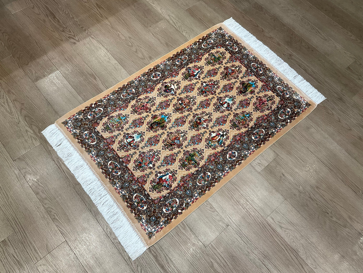 ペルシャンシルク 120cm x 80cm PS10444