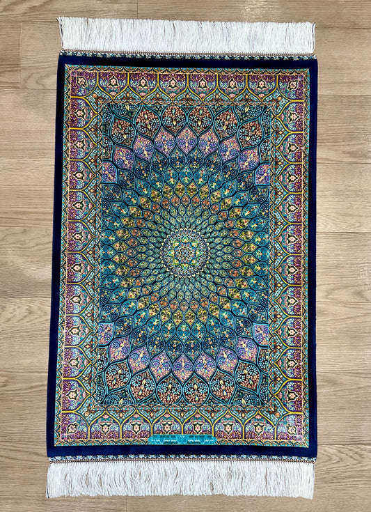 ペルシャンシルク 90cm x 60cm PS10926