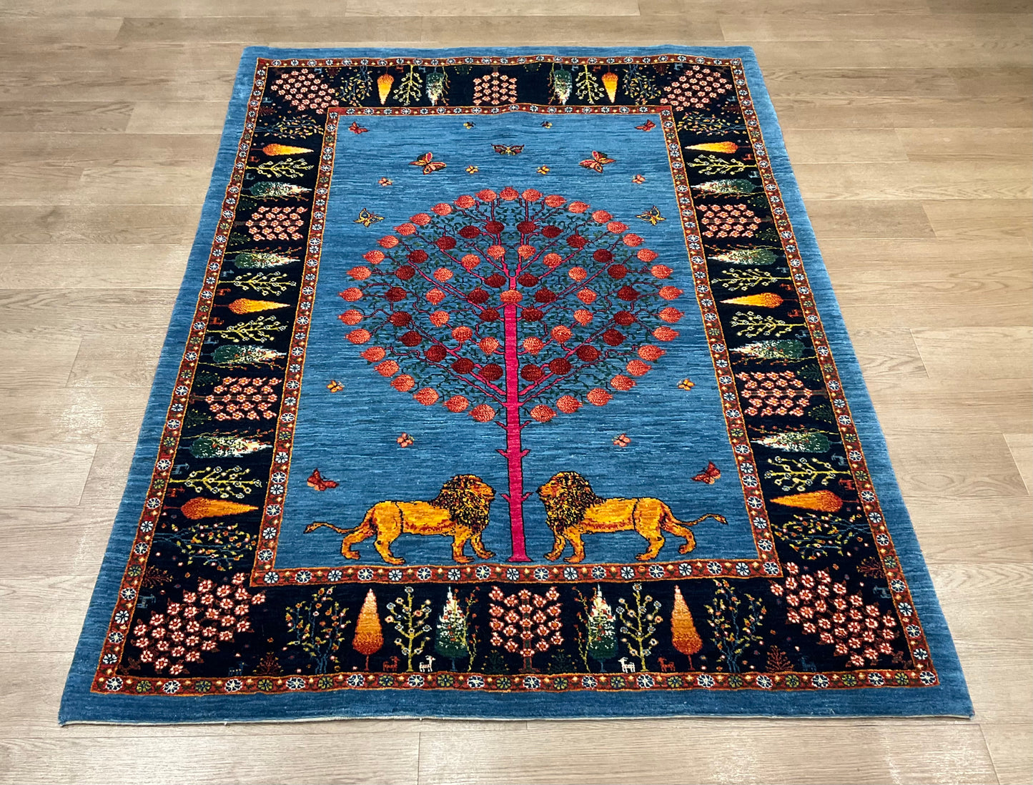 カシュクリギャッベ  210cm x 150cm RJ15633