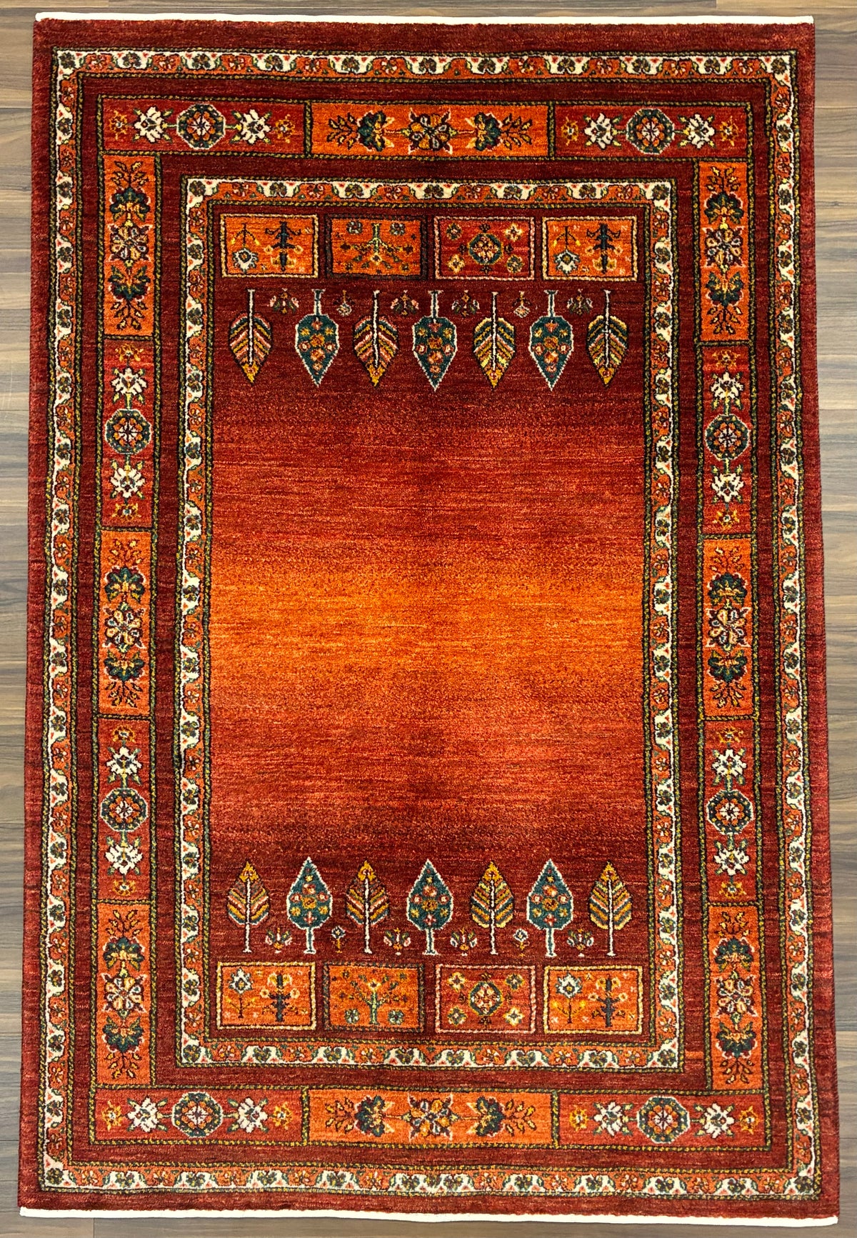 【千葉店】カシュクリギャッベ  176cm x 117cm RJ17448