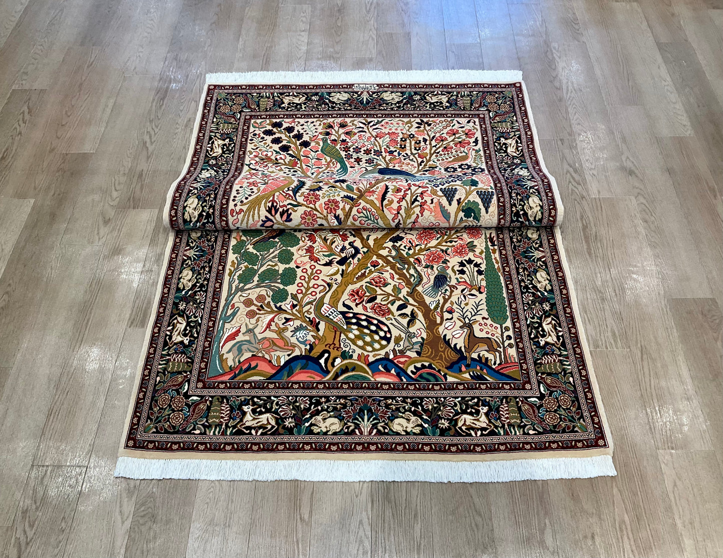 カシャーン(カシャン) 210cm x 134cm PS8633