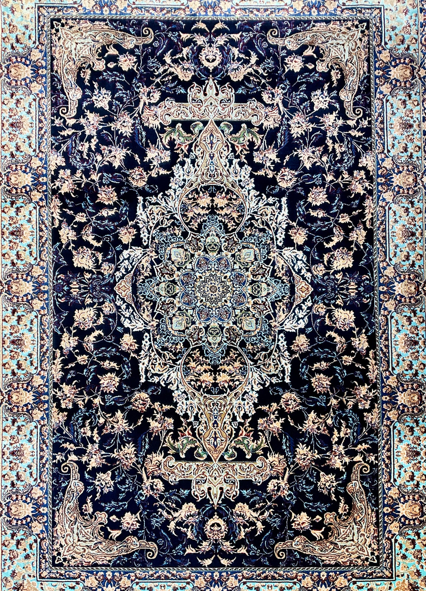 ペルシャンシルク 120cm x 80cm PS9759