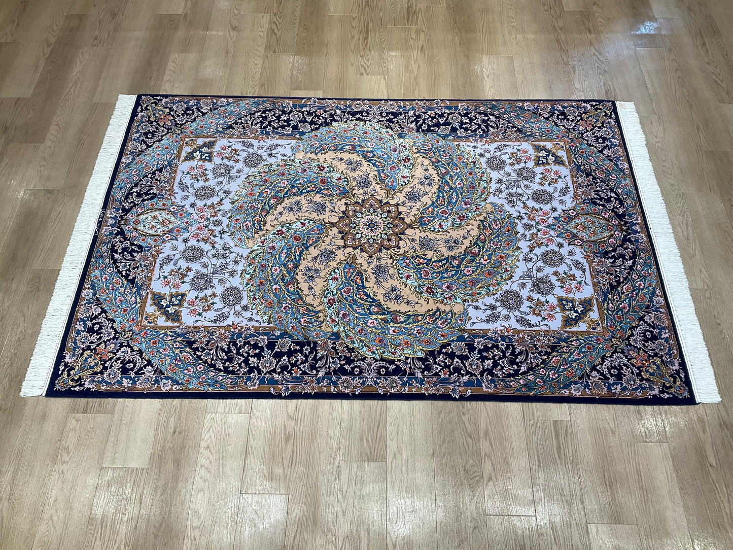 イスファハン ダーバリ工房 220cm x 150cm PS5214