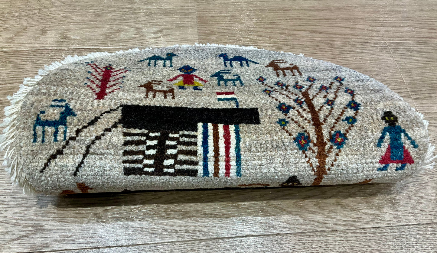 ギャッベ アマレバフト 42cm x 45cm T4835