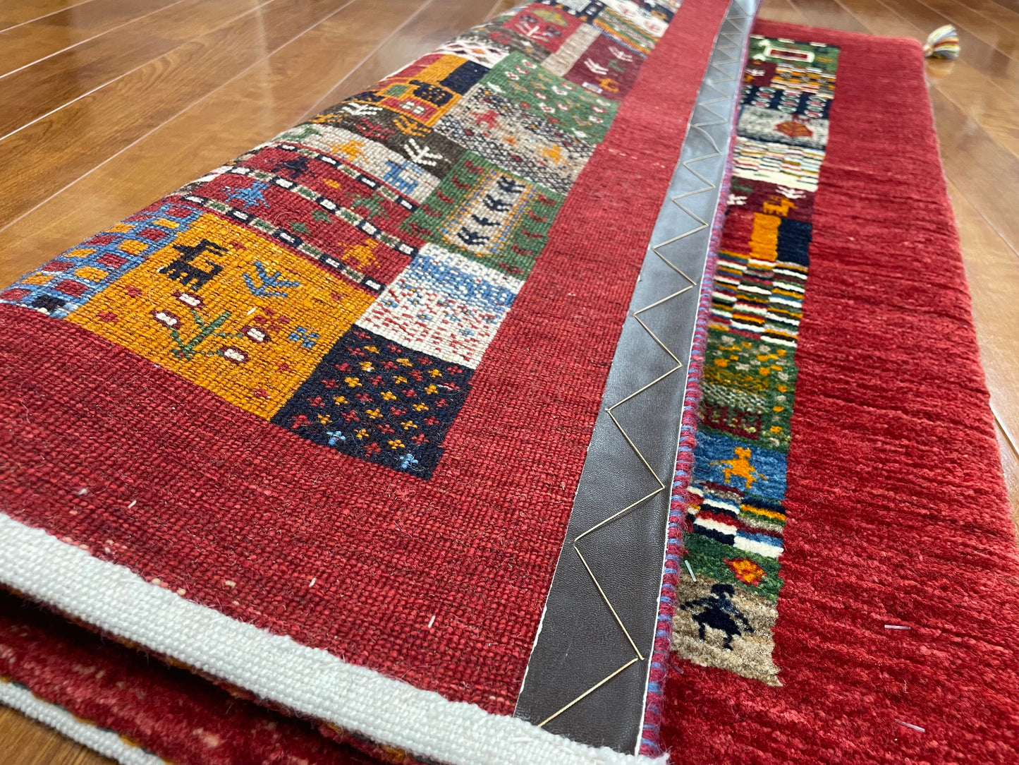 【オンライン限定】カシュクリギャッベ 130cm x 80cm BT5144