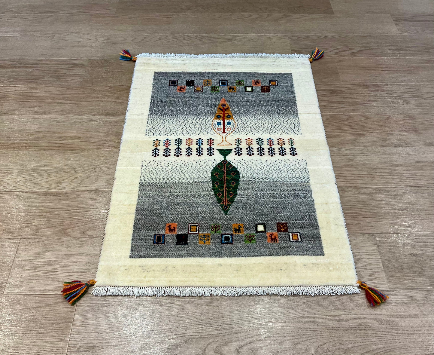 カシュクリギャッベ 90cm x 65cm RJ11401