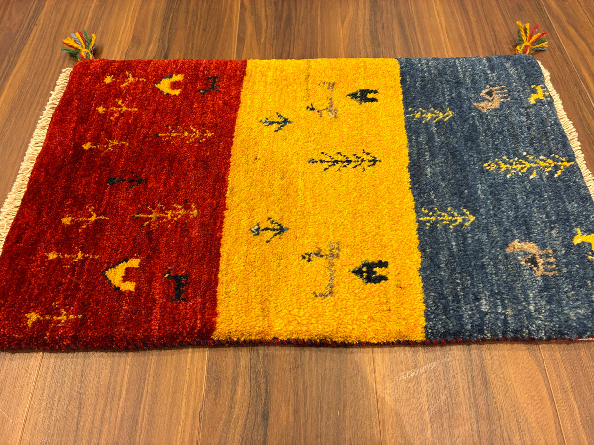 【千葉店】ギャッベ 61cm x 38cm NN19791