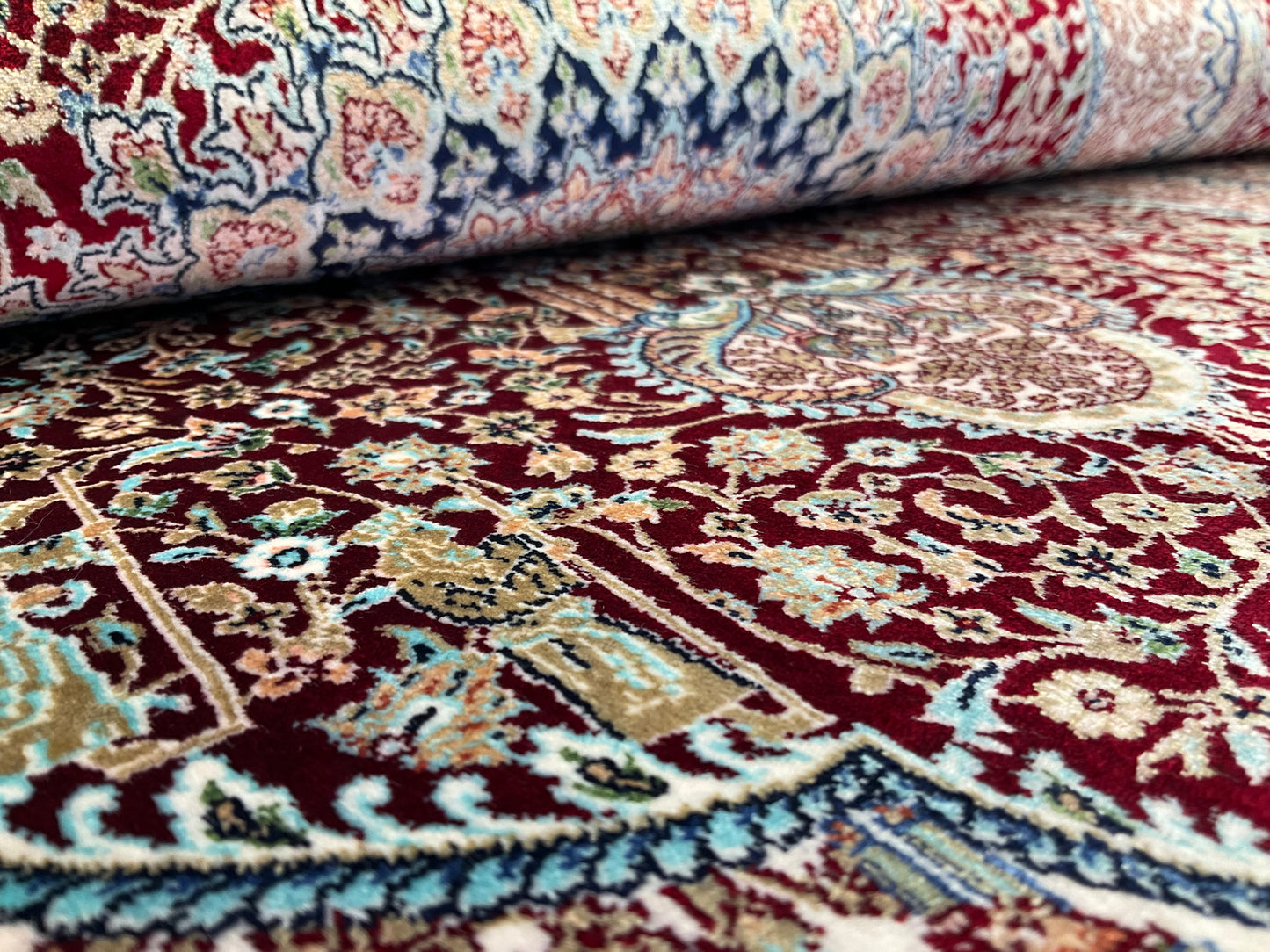 ペルシャンシルク 120cm x 80cm PS9452