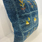 【千葉店】ギャッベクッション 48cm x 51cm Z2884