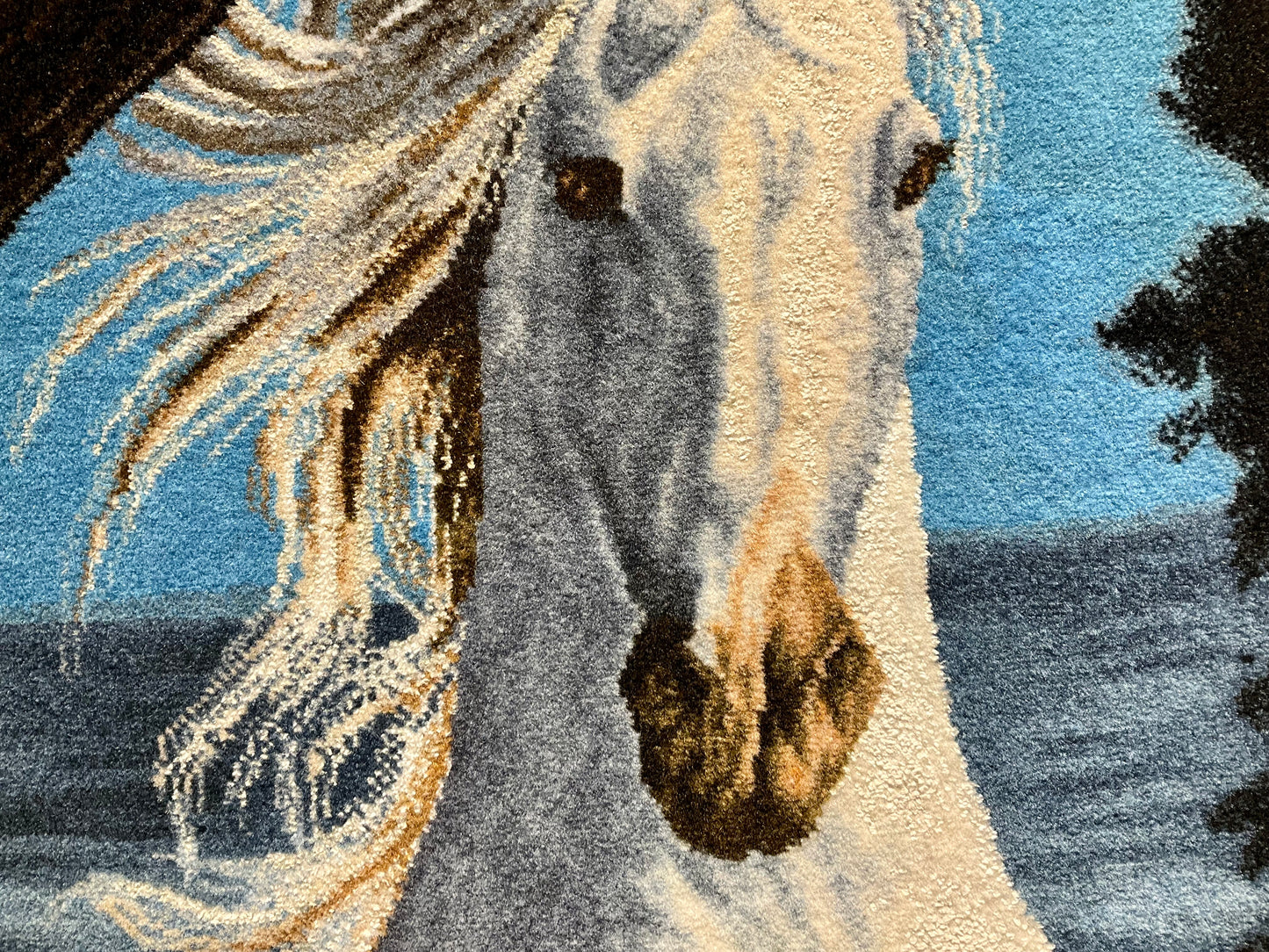 【額装】タブリーズ （白馬）アーリナサブ工房 89cm x 68cm NT8782