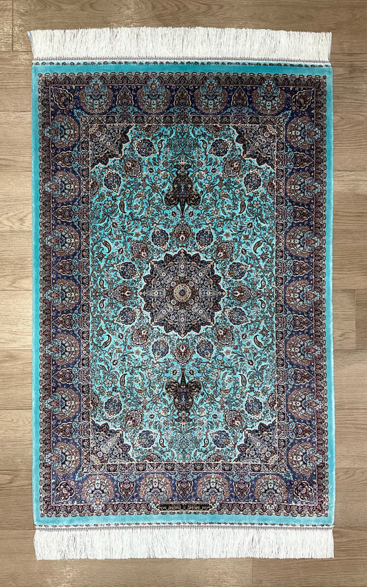 ペルシャンシルク 120cm x 80cm PS11803