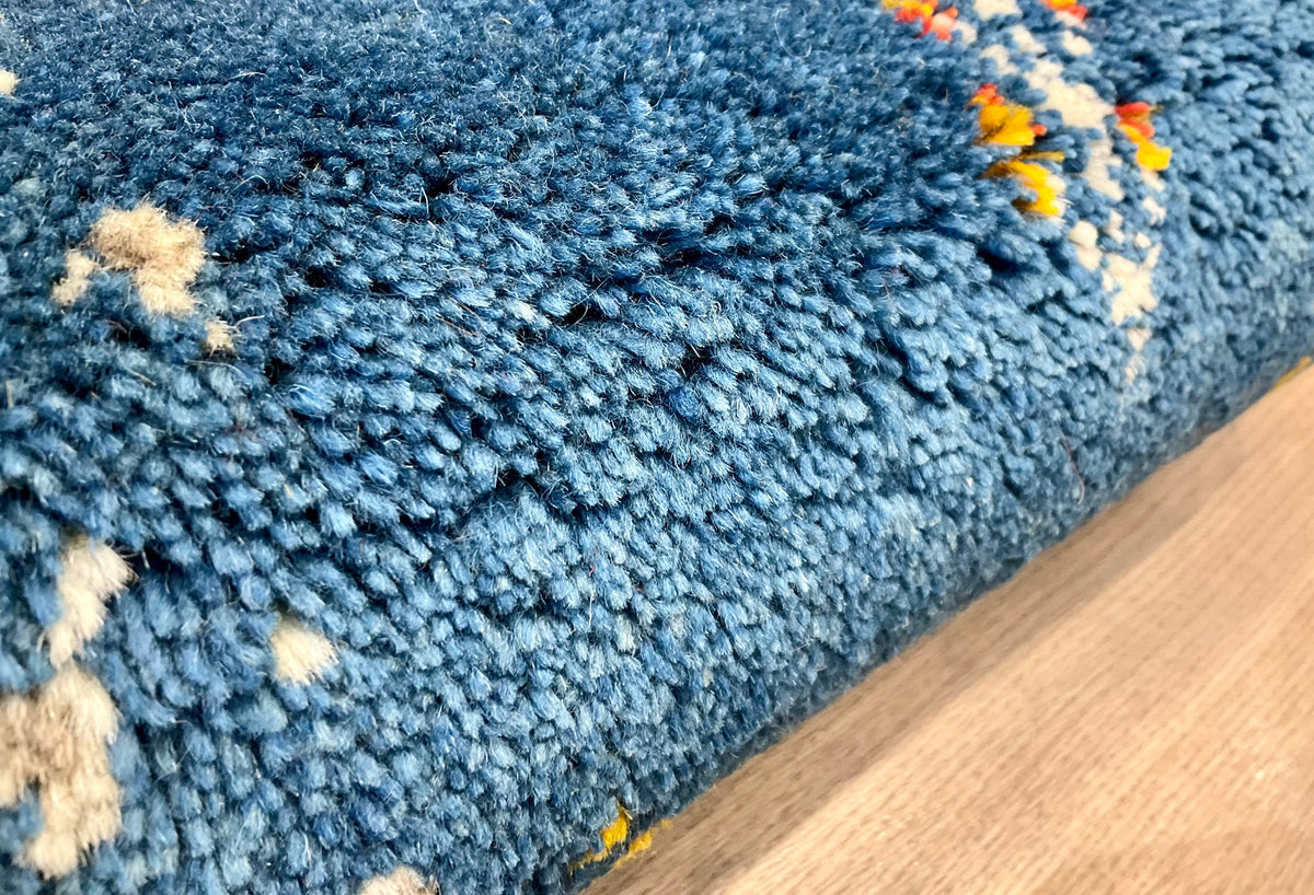 【福岡店】ギャッベ 42cm x 37cm Z3192