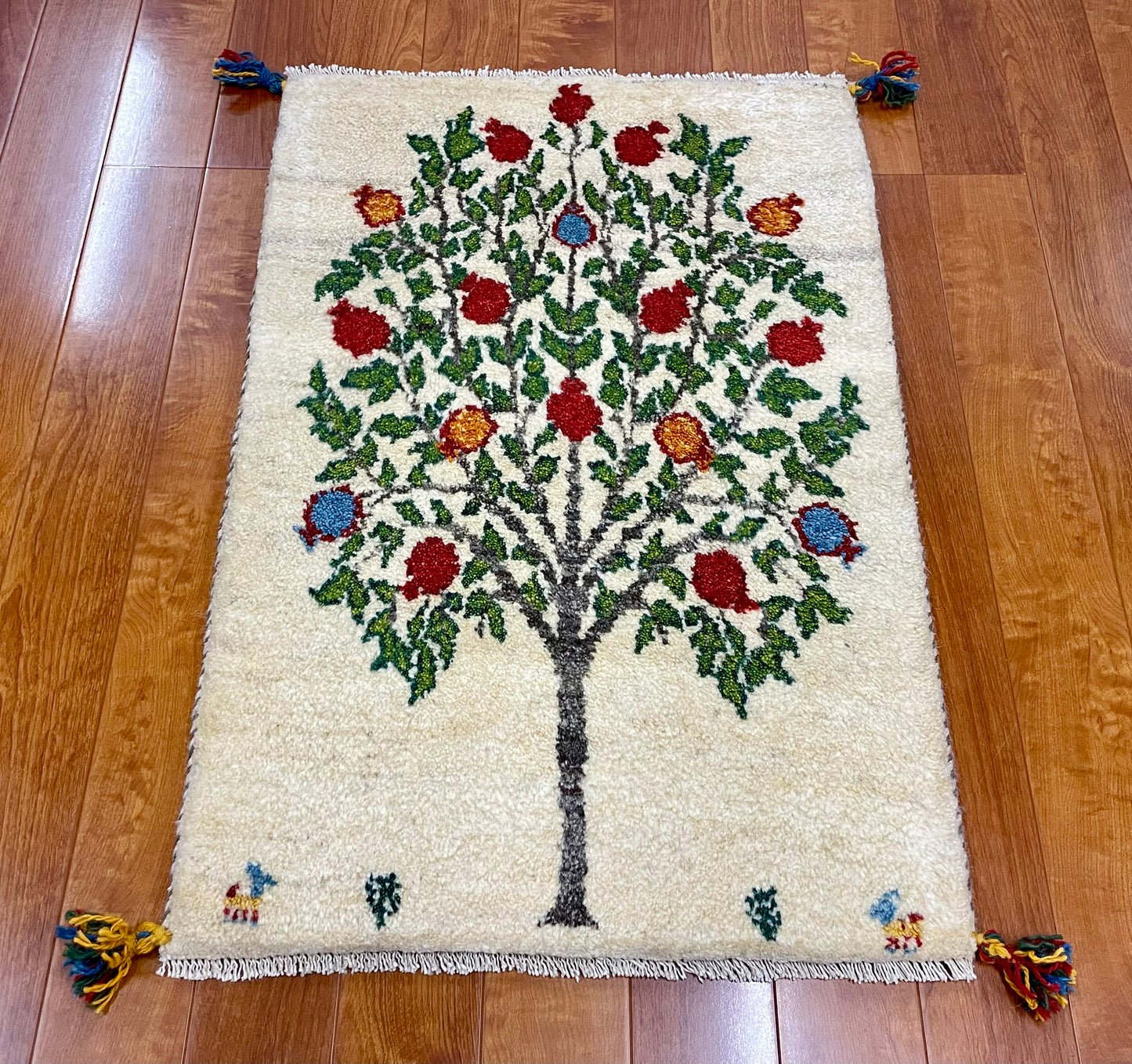 【オンライン限定】ギャッベ 88cm x 58cm RJ14109