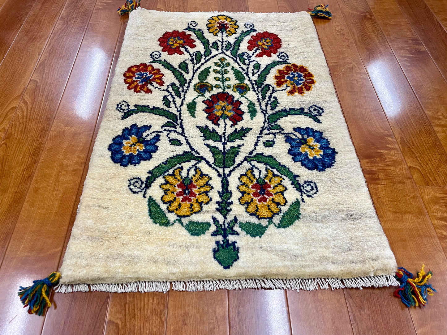 【オンライン限定】ギャッベ 90cm x 60cm RJ14154