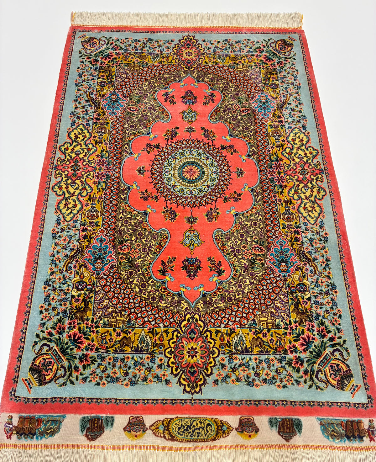 【千葉店】クム ジャムシディ工房 91cm x 61cm PS12955