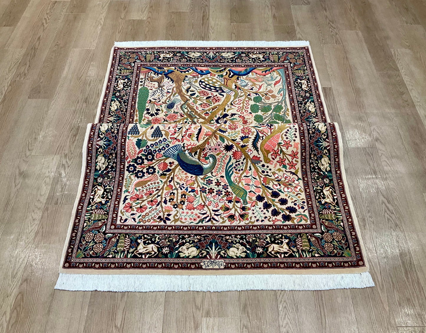 カシャーン(カシャン) 210cm x 134cm PS8633