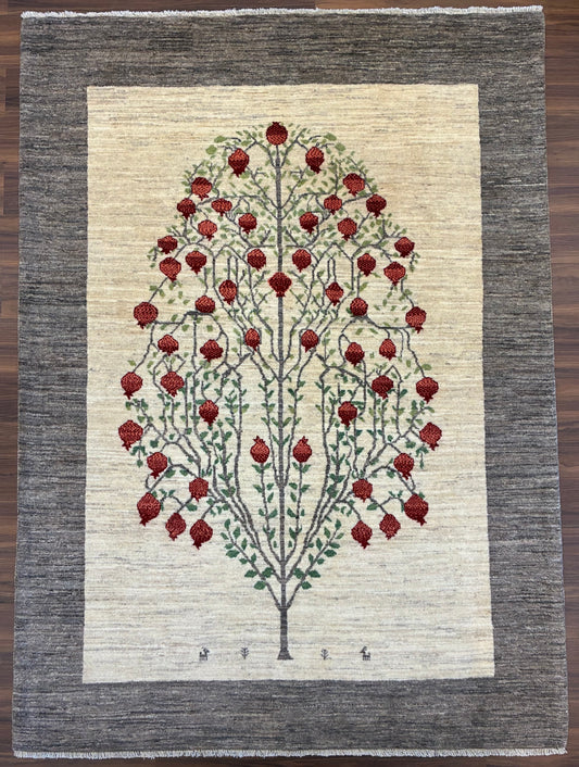 【千葉店】カシュクリギャッベ  213cm x 153cm RJ15370