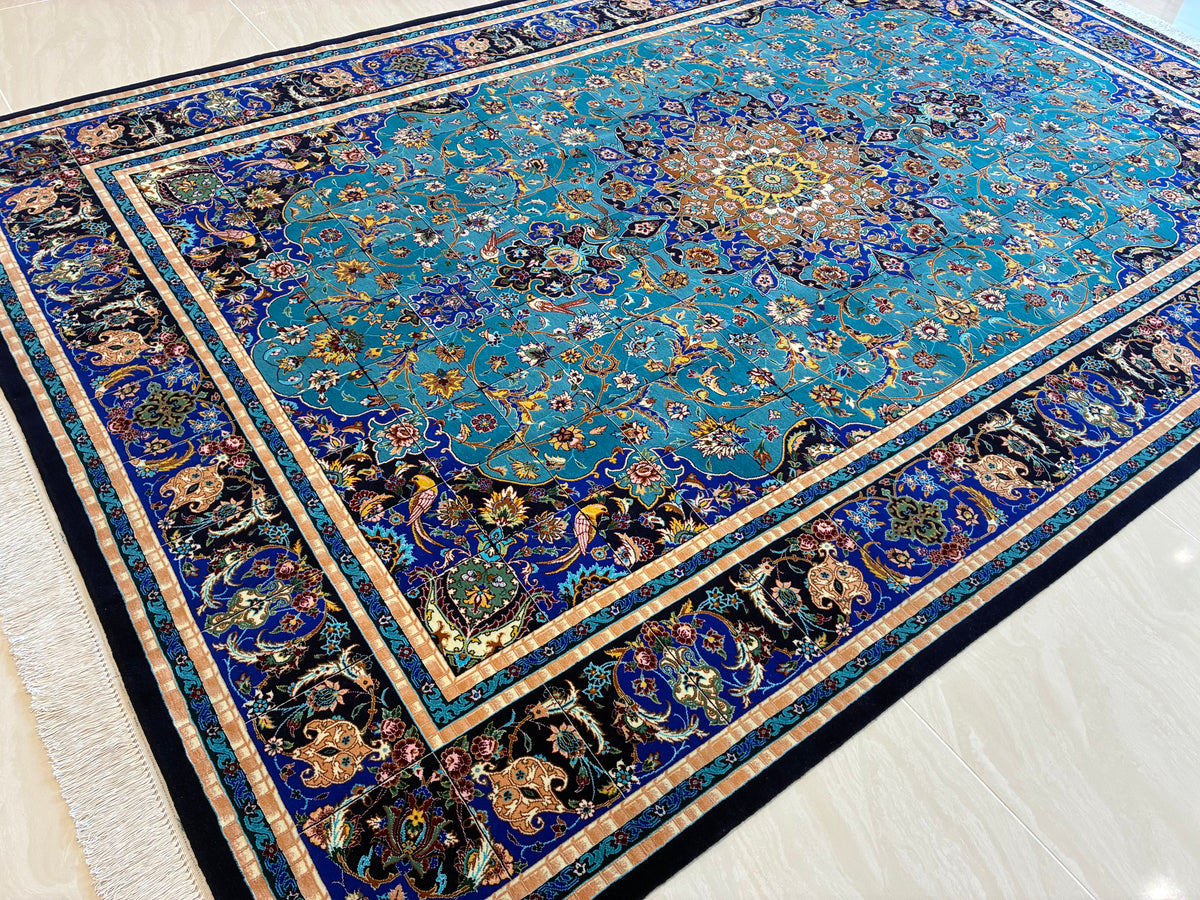 【千葉店】イスファハン アールデ工房 307cm x 206cm PS12638