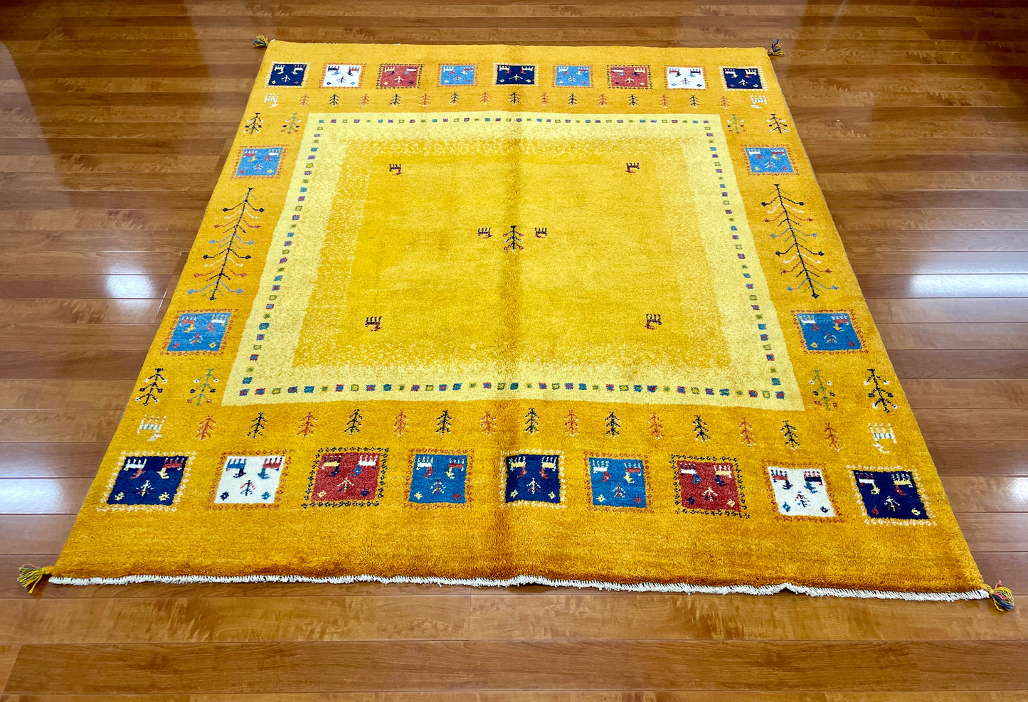 【オンライン限定】ギャッベ  234cm x 200cm RJ6490