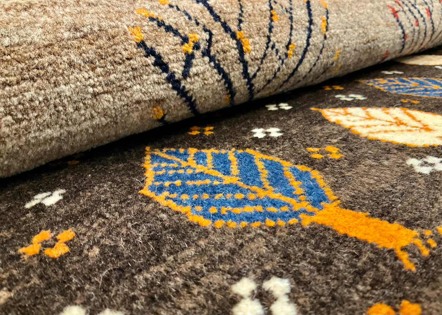 ギャッベ アマレバフト Φ100cm RJ14733