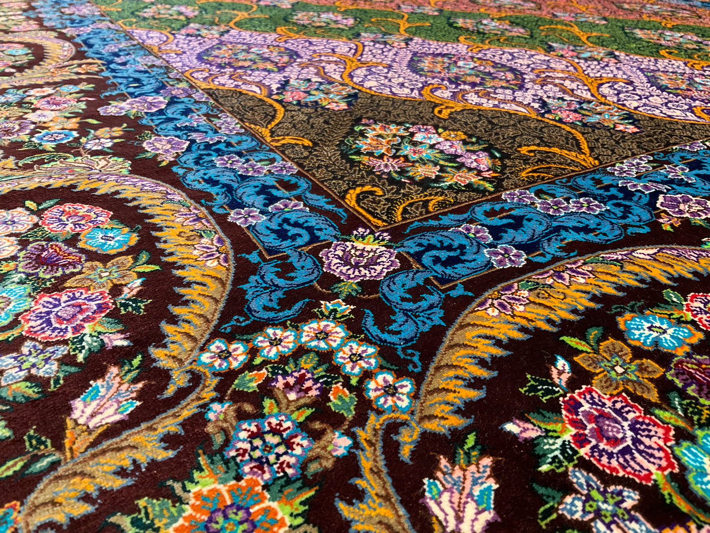 クム ジャムシード工房 210cm x 136cm A22451